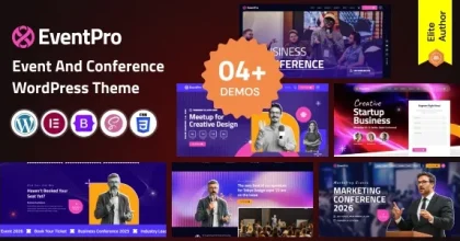 EvenTro - Event & Conference WordPress Theme