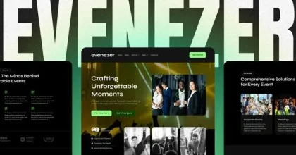 Evenizer - Event Organizer Elementor Template Kit