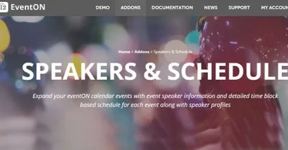 EventON Speakers & Schedule