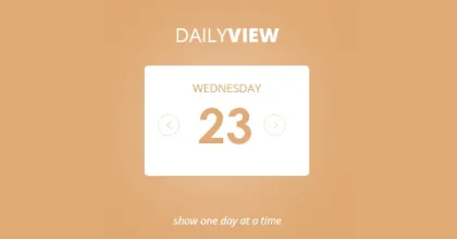 EventOn Daily View