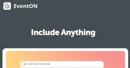 EventOn Include Anything Add-on