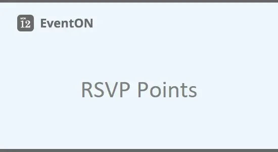 EventOn RSVP Points