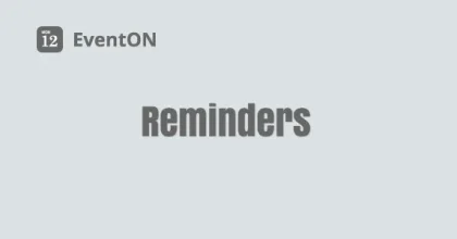 EventOn Reminders