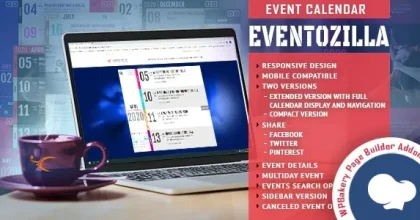 EventoZilla Event Calendar Addon For WPBakery