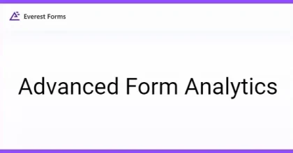 Everest Forms Advanced Form Analytics