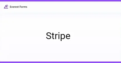 Everest Forms Stripe