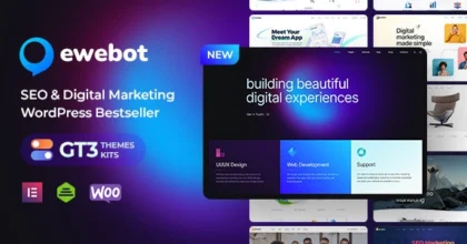 Ewebot SEO Marketing Digital Agency WordPress Theme