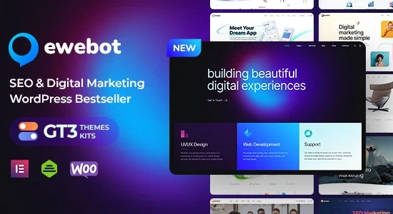 Ewebot SEO Marketing Digital Agency WordPress Theme