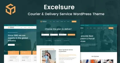 Excelsure – Courier Delivery WordPress Theme