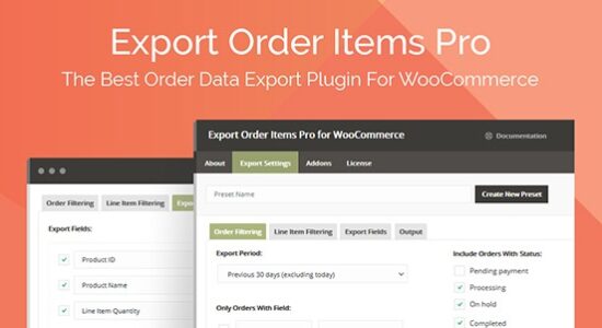 Export Order Items Pro for WooCommerce Ultraplugins