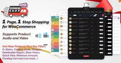 Express Shop for WooCommerce with Audio & Video
