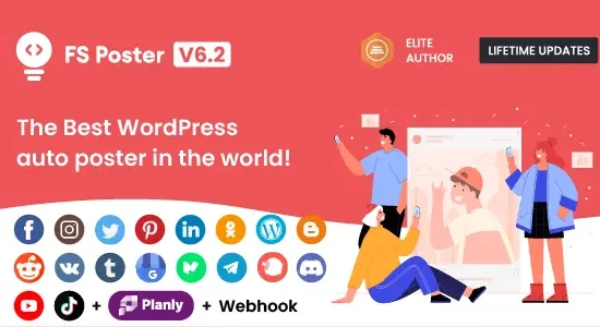 FS Poster WordPress Social Auto Poster & Scheduler