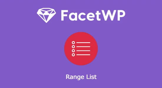 FacetWP-–-Range-List