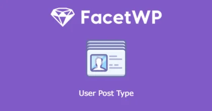 FacetWP-–-User-Post-Type