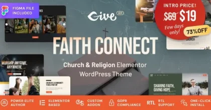 Faith Connect – Religion & Church WordPress Theme