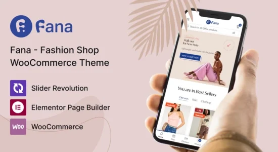 Fana - Fashion Shop WordPress Theme