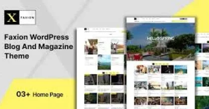 Faxion – Fashion Magazine Theme