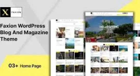 Faxion – Fashion Magazine Theme