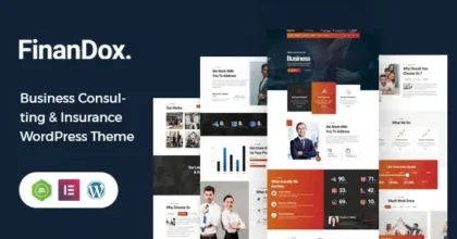 FinanDox Business Consulting WordPress Theme