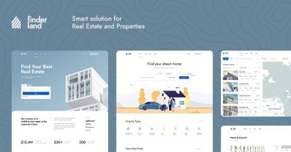 Finderland Real Estate WordPress Theme