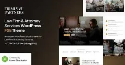 Firmly – Lawyer & Attorney FSE WordPress Theme