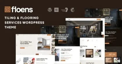 Floens – Tiling & Flooring Services WordPress Theme