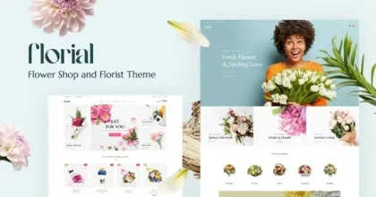 Florial - Flower Store WooCommerce WordPress Theme