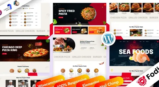 Fodis - Restaurant & Cafe WordPress Theme