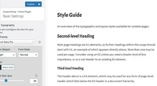 Fonts Plugin Pro – Google Fonts for WordPress