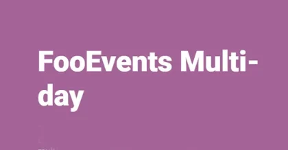 FooEvents Multi-Day