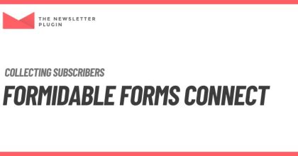 Formidable Forms Connect