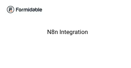Formidable n8n integration