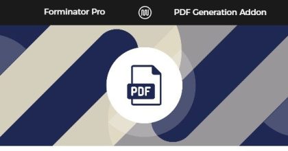 Forminator Pro PDF Generation Add-on