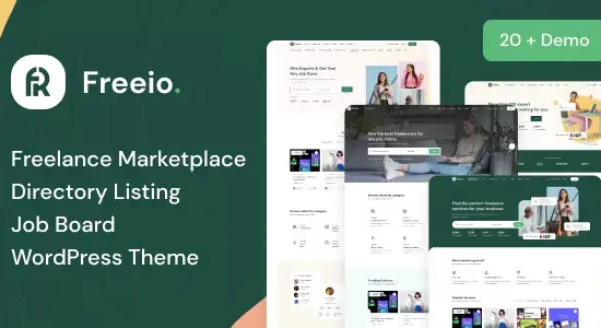 Freeio Freelance Marketplace WordPress Theme