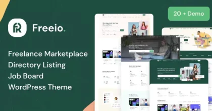 Freeio Freelance Marketplace WordPress Theme