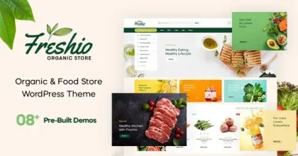 Freshio - Organic & Food Store WordPress Theme