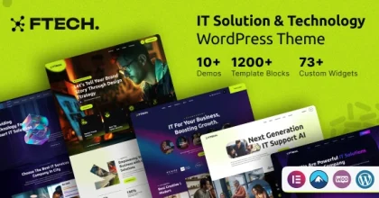 Ftech – IT Solution & Technology WordPress