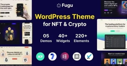 Fugu – NFT & Crypto WordPress Theme