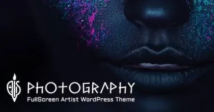 FullScreen Artist - Photography WordPress Theme