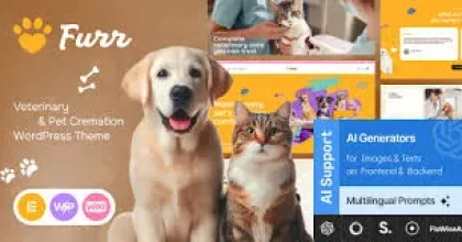 Furr – Veterinary & Pet Shop WordPress Theme