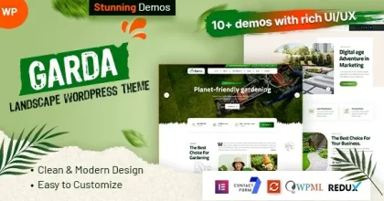 Garda - Gardening WordPress Theme