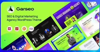 Garseo – SEO & Digital Marketing Agency WordPress Theme