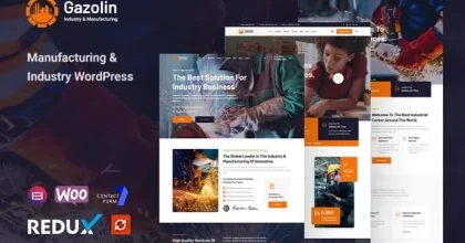 Gazolin – Industry & Factory WordPress Theme