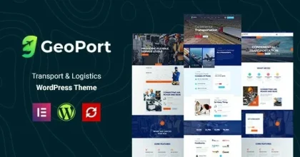 Geoport 3.0.3 – Transport & Logistics WordPress Theme