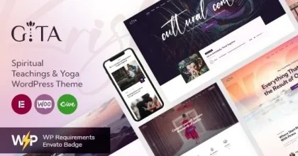 Gita – Spiritual Teachings & Yoga WordPress Theme