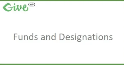 GiveWP Funds and Designations