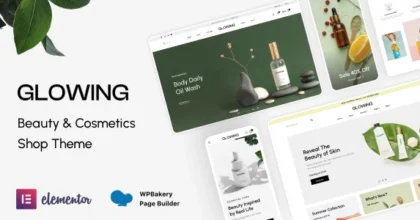 Glowing – Beauty & Cosmetics Shop Theme