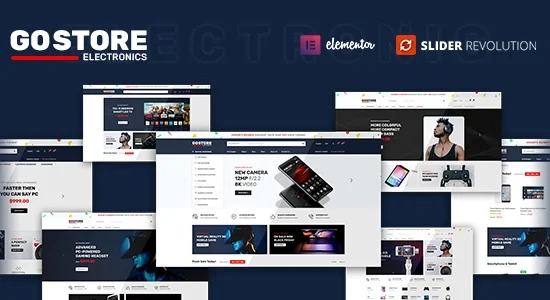 GoStore Elementor WooCommerce WordPress Theme