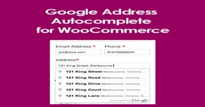 Google-Address-Autocomplete-for-WooCommerce