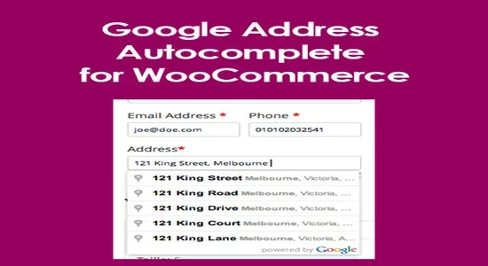 Google-Address-Autocomplete-for-WooCommerce